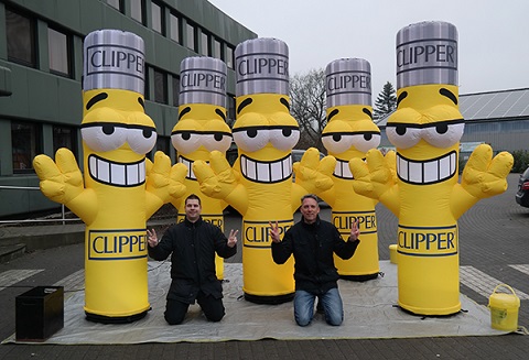 inflatable figure clipperman