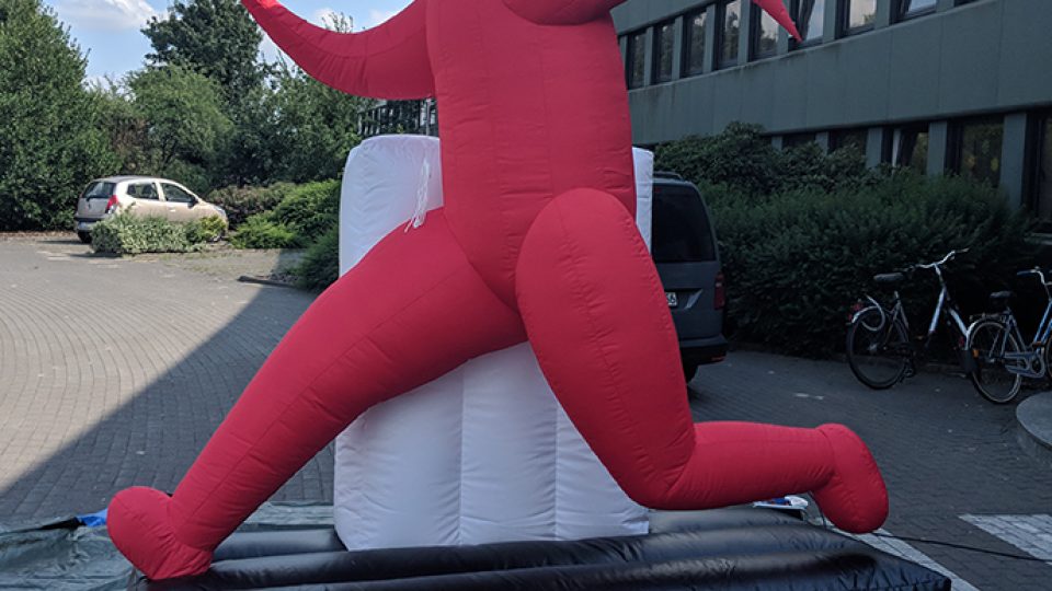 inflatable man