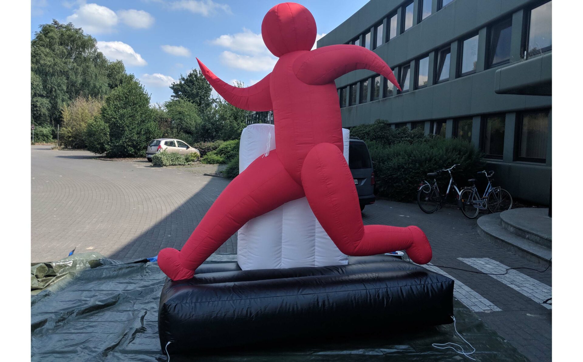 inflatable man