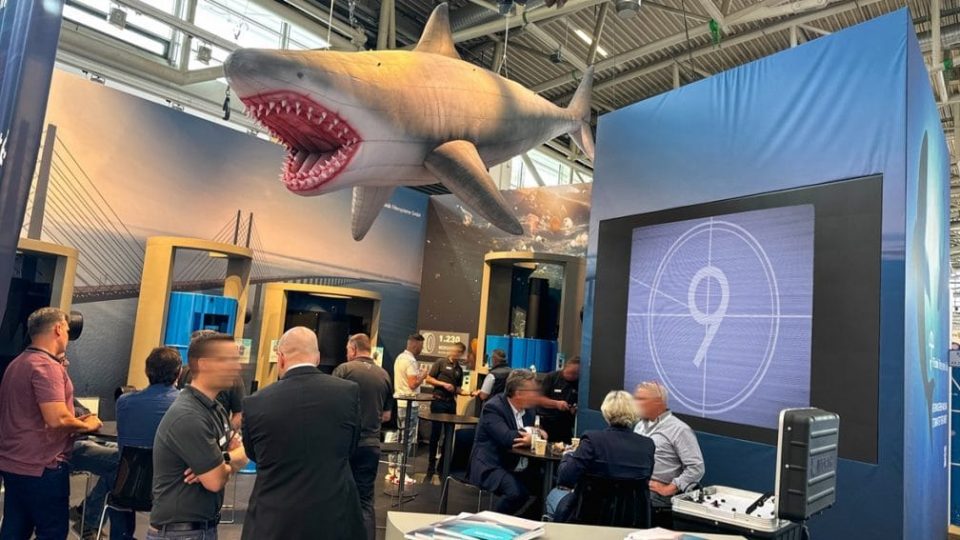 Inflatable shark