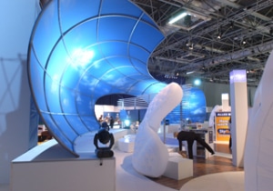 aufblasbares Bühnenelement