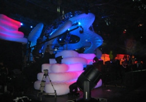 Bühnenbild The Dome aufblasbar