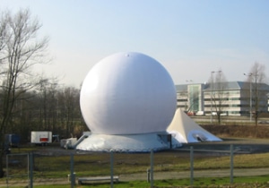 textile Bauten aufblasbar