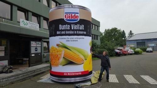 Individuelle Inflatables 29 aufblasbare riesen dose