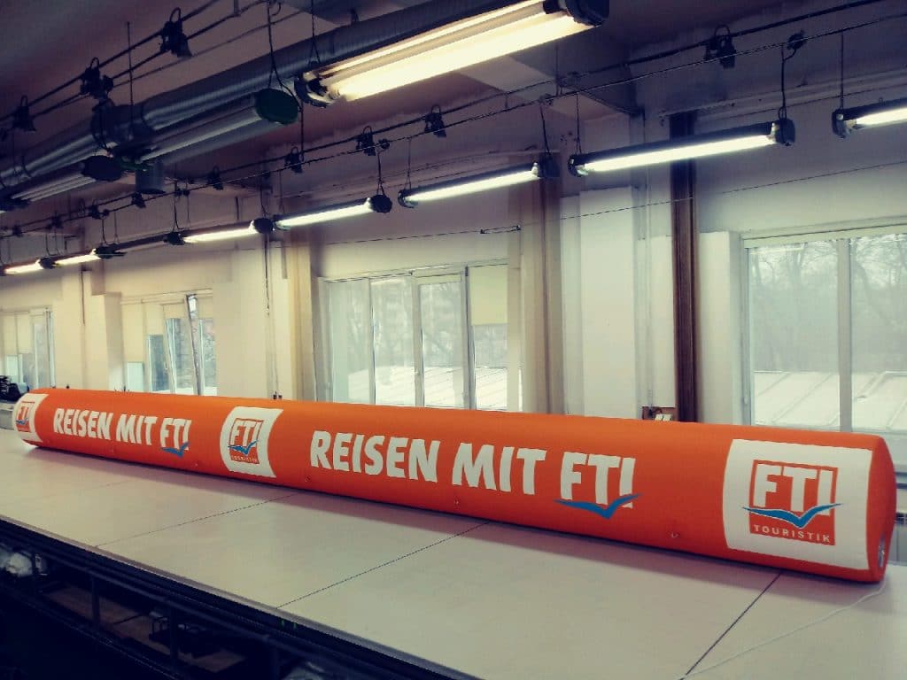 Werbebande Inflatable