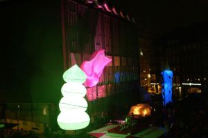 600 Jahre Bremer Roland amorphe Objekte