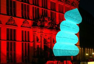 600 Jahre Bremer Roland amorphe Objekte