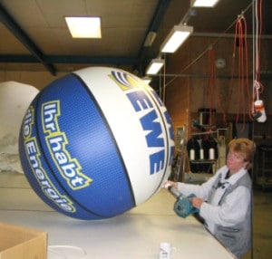 Individuelle Inflatables 21 EWE Ball aufblasbar