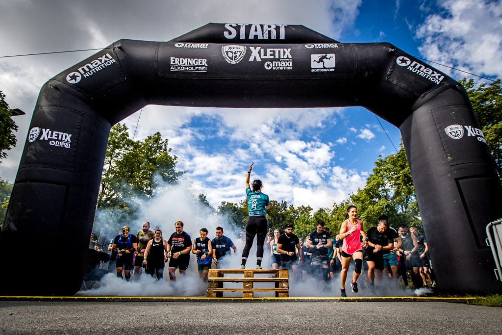 Aufblasbarer Startbogen Xletics