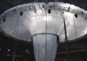 Messebau - aufblasbare Messestände 20 aufblasbare Bühnen Deko Elemente für Sensation White