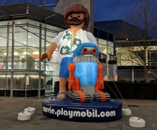 Aufblasbare Figur Playmobil