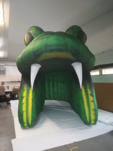 Aufblasbarer Einlauftunnel