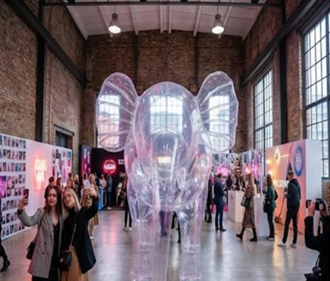 Aufblasbarer Elefant 3m