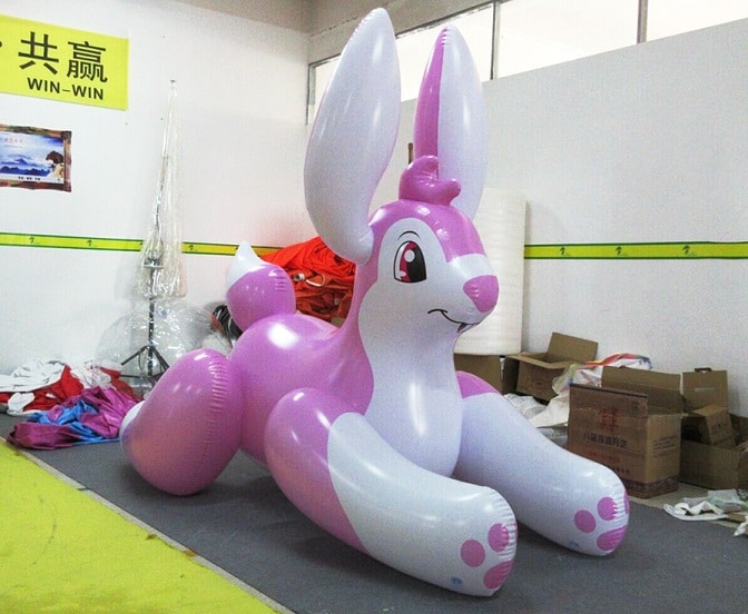 Inflatable bunny