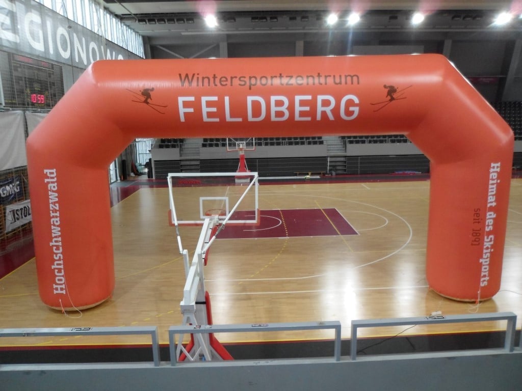 Aufblasbarer Torbogen