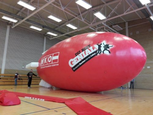 Aufblasbarer Zeppelin
