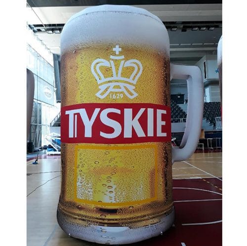 aufblasbarer Bierkrug 7m