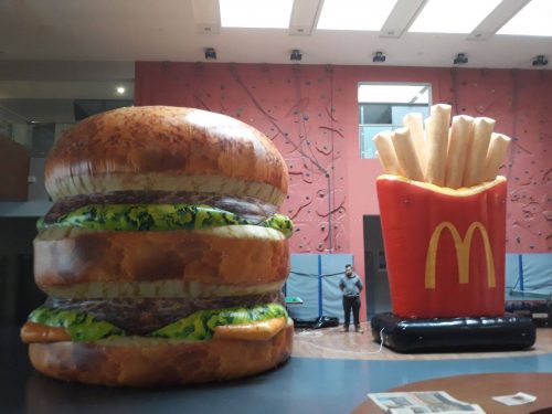 Big Mac und Pommes