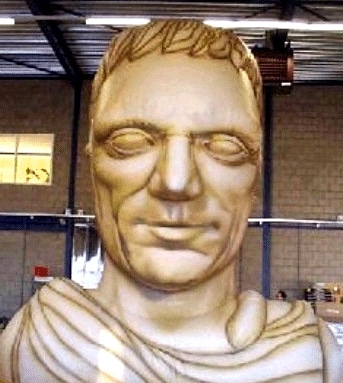 Inflatable Caesar head