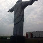 Inflatable Jesus: Jesus-Statue als riesige aufblasbare Figur