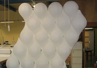 Manufacturign of inflatable exhibition wall