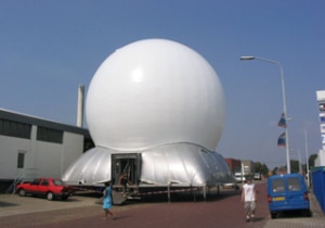 textile Bauten aufblasbar
