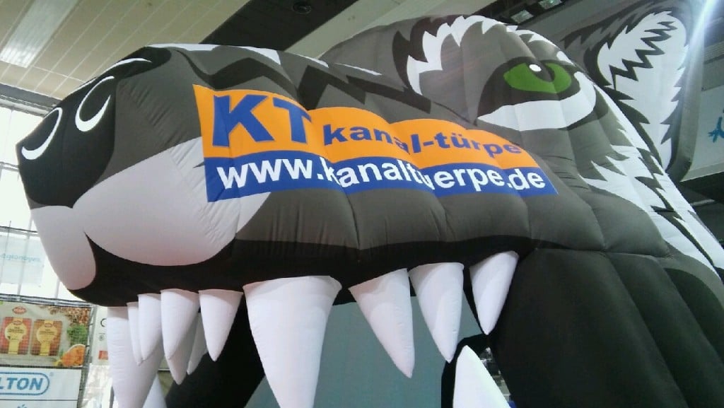 Einlauftunnel Wolf für Sport