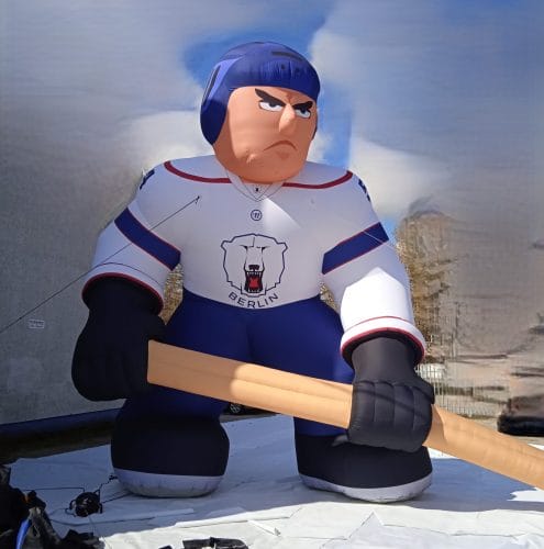 Aufblasbarer Eishockey Spieler 6m -Inflatable