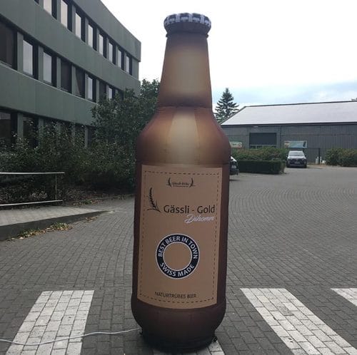 aufblasbare Bierflasche 2,50 m
