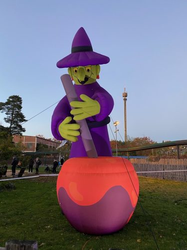 Hexe aufblasbar Heidepark