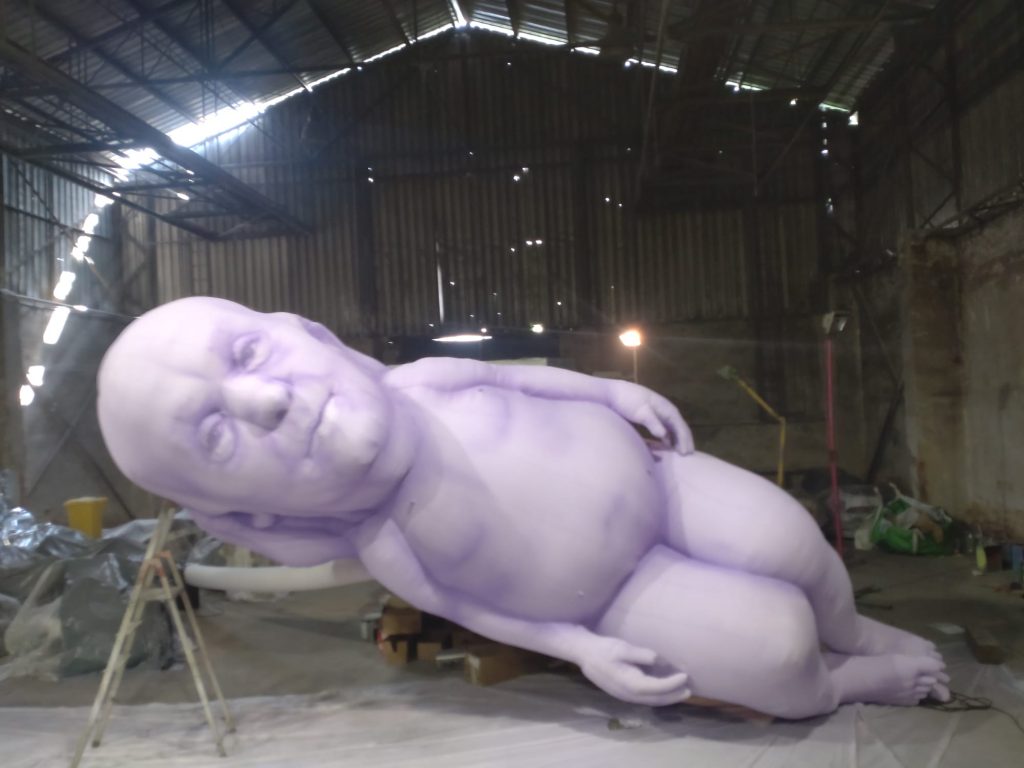 Aufblasbare Figur Franklin