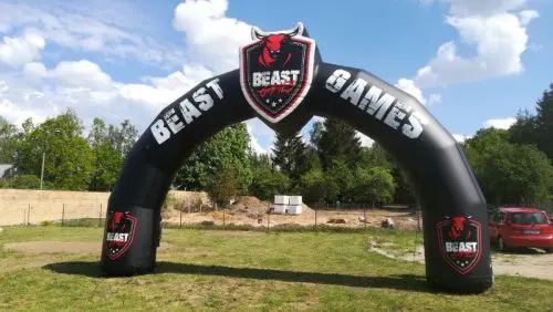 Aufblasbarer Torbogen