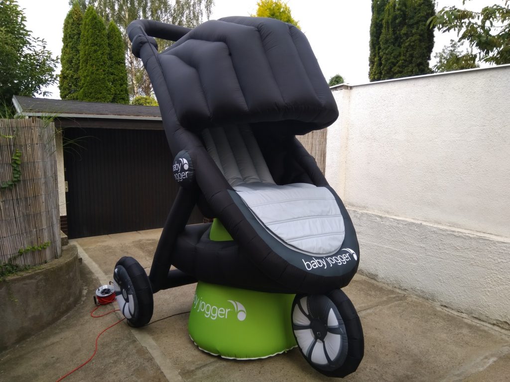 aufblasbare Produktnachbildung