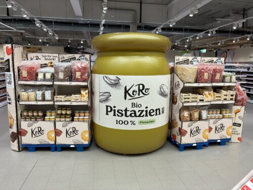 Inflatable Koro POS Pistazie