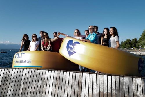 aufblasbare Eheringe