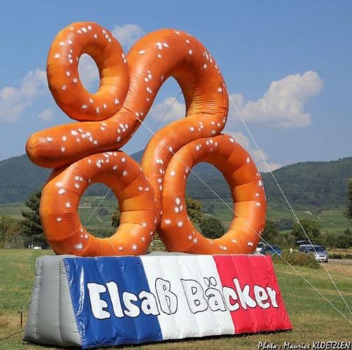 aufblasbare Brezel 5m