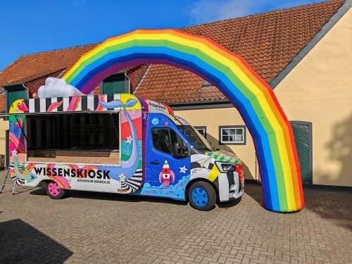 Regenbogen-Torbogen