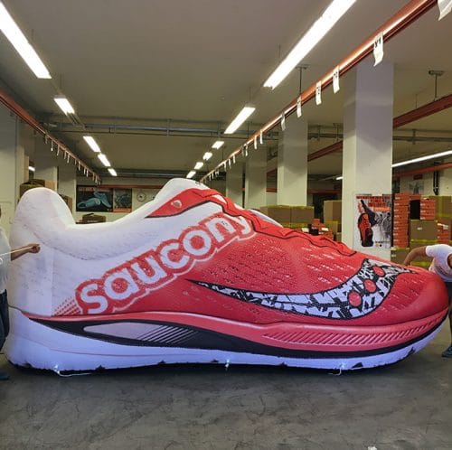 aufblasbarer Turnschuh 5m