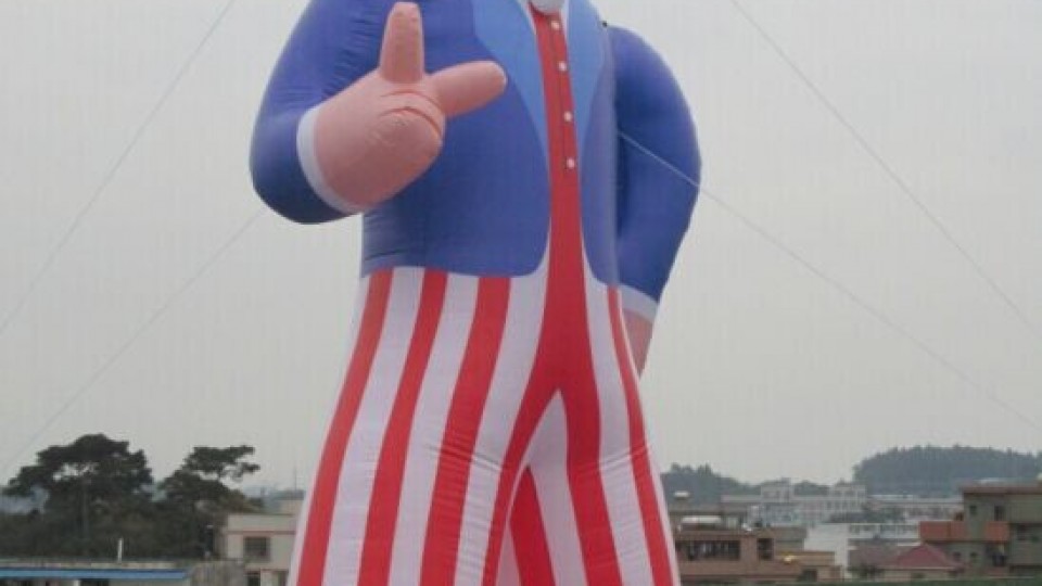 Inflatable Uncle Sam 5m