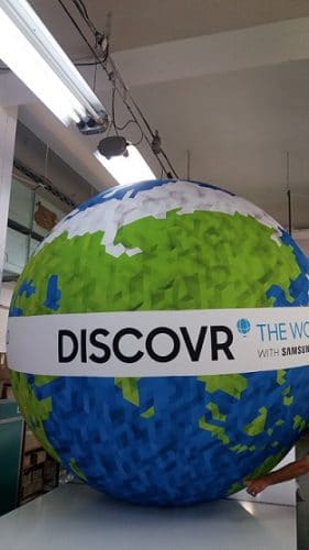 Individuelle Inflatables 20 Weltkugel aufblasbar