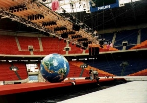 Weltkugel aufblasbar