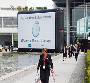 Individuelle Inflatables 8 Airframe aufblasbare von weitem gut sichtbar