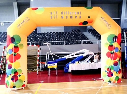 Inflatables News 4 Aufblasbarer Torbogen für Serima2