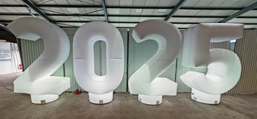 Vermietung aufblasbare 2025 in 3m Höhe