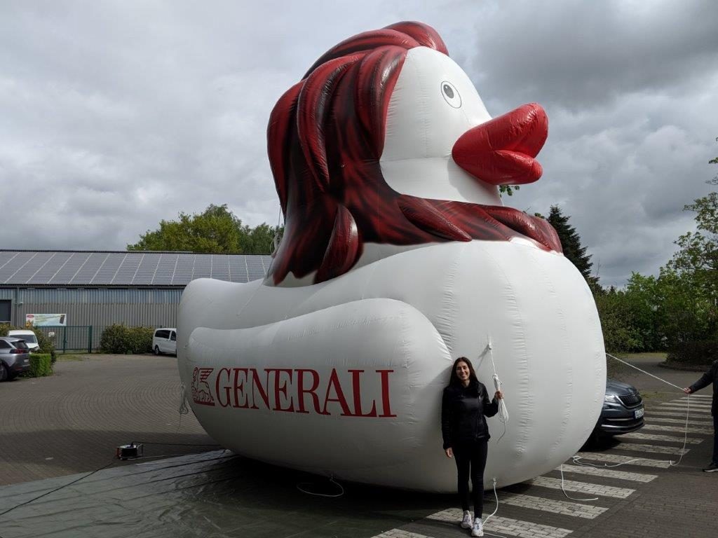 aufblasbare Badeente