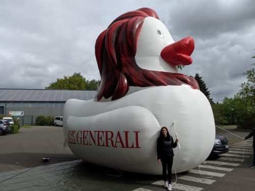 aufblasbare Badeente