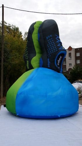 aufblasbare Schuhe