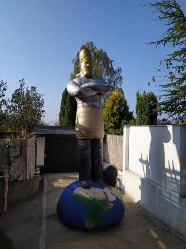 aufblasbare Figur Nebukadnezar
