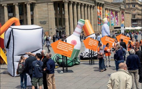 aufblasbare-Müll-Objekte