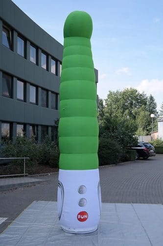 aufblasbare Produktnachbildung